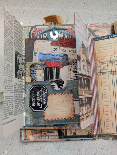 "Acetat-Journal" (3) // handgemacht von Elke