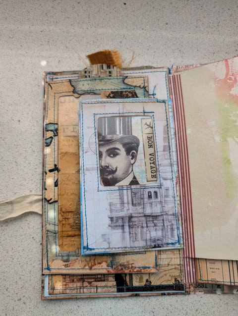 "Acetat-Journal" (3) // handgemacht von Elke