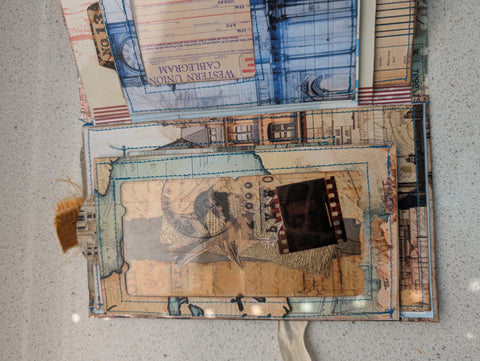 "Acetat-Journal" (3) // handgemacht von Elke