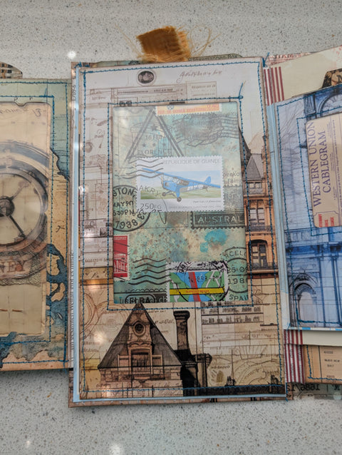 "Acetat-Journal" (3) // handgemacht von Elke