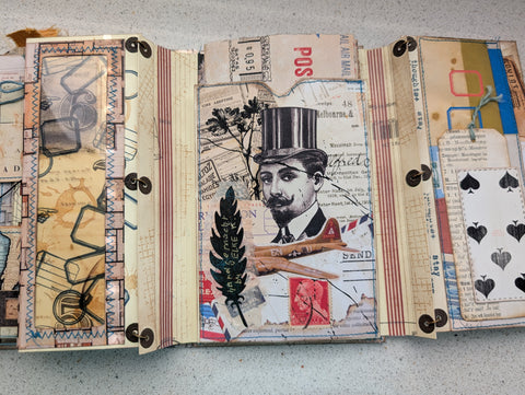 "Acetat-Journal" (3) // handgemacht von Elke