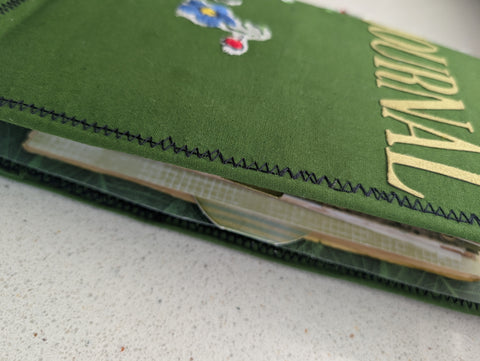 DIN A 5 Softcover-Journal "Natur 9" // handgemacht von Uta