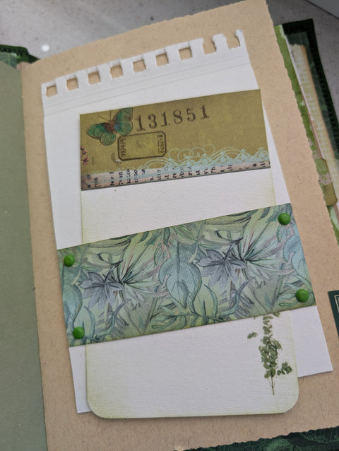 DIN A 5 Softcover-Journal "Natur 9" // handgemacht von Uta