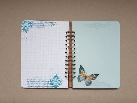 Ring Binder Journal "Fantasy Forest" // handmade by Melly 