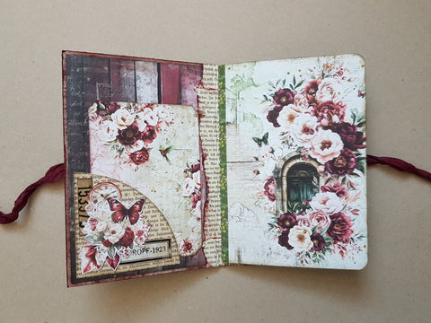 Journal A 5 "Autumn &amp; Pumpkins" // handmade by Melly 