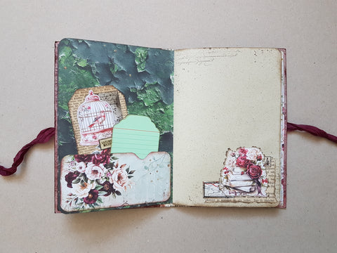 Journal A 5 "Autumn &amp; Pumpkins" // handmade by Melly 