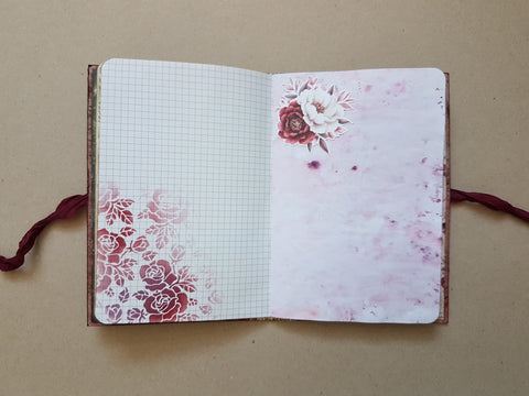 Journal A 5 "Savor the Moment" // handgemacht von Melly