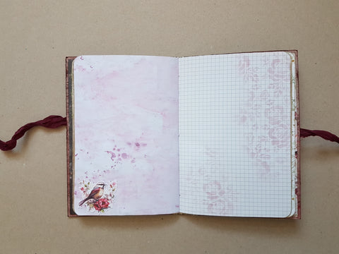 Journal A 5 "Savor the Moment" // handgemacht von Melly