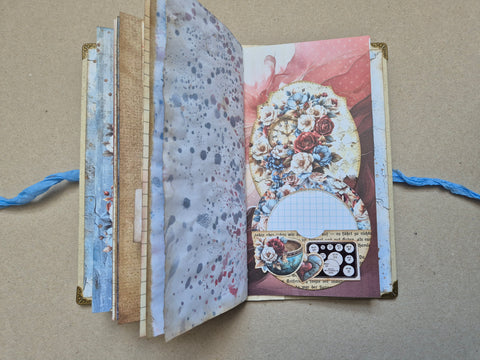 Slimline Journal „Mindfulness Time“ // handgemacht von Melly