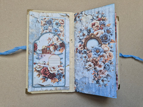 Slimline Journal „Mindfulness Time“ // handgemacht von Melly