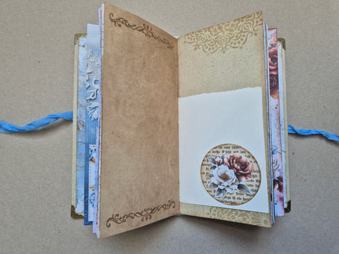 Slimline Journal „Mindfulness Time“ // handgemacht von Melly
