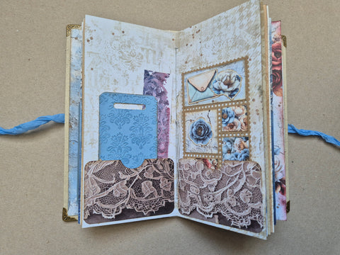 Slimline Journal „Mindfulness Time“ // handgemacht von Melly