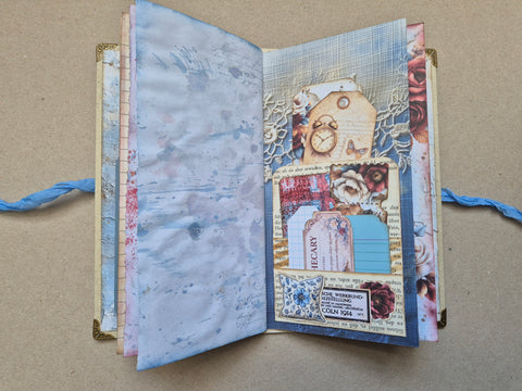Slimline Journal „Mindfulness Time“ // handgemacht von Melly