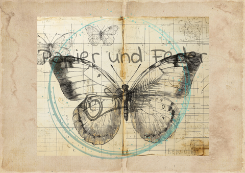 "Das Sketchbuch der Natur" // Papier & Feder // 24 Seiten // 20,8 cm x 17 cm (Toffifee)