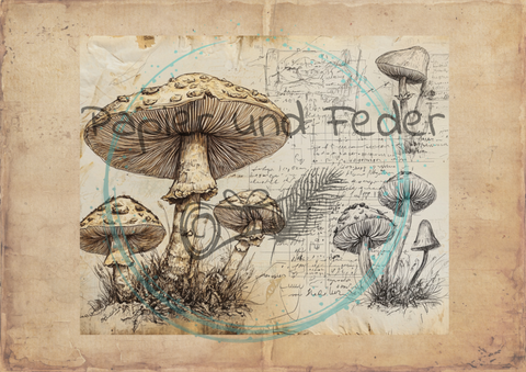 "Das Sketchbuch der Natur" // Papier & Feder // 24 Seiten // 20,8 cm x 17 cm (Toffifee)