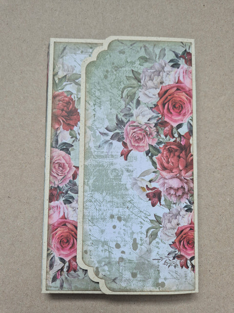 Notizblock Booklet „Vintage Love“ // handgemacht von Melly