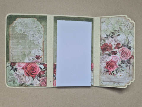 Notizblock Booklet „Vintage Love“ // handgemacht von Melly