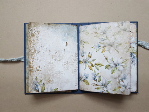 Journal A 5 "Vintage Sky" // handgemacht von Melly