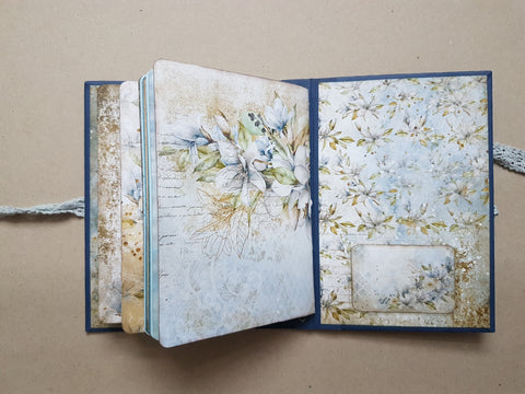 Journal A 5 "Vintage Sky" // handgemacht von Melly