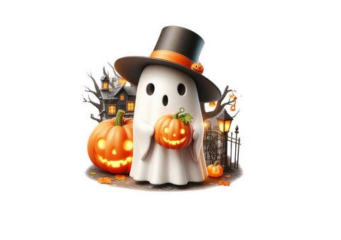 Vinylsticker // Halloween (1) // "Gespenst (1)" // ca. 7 cm