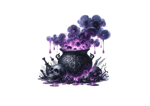 Vinylsticker // Gothic (1) // "Der Kessel" // ca. 7 cm