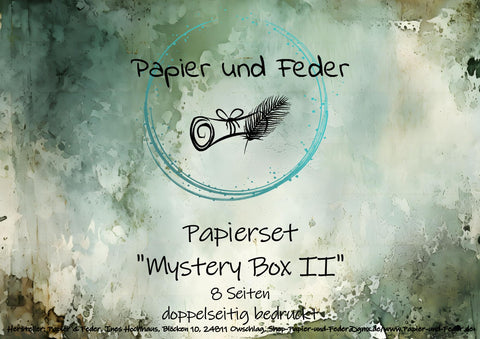 Papier & Feder "Mystery Box" - Papiersets Nrn. 1 - 5