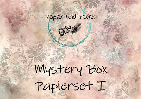 Papier & Feder "Mystery Box" - Papiersets Nrn. 1 - 5