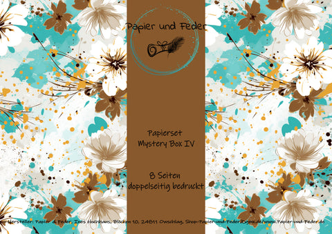 Papier & Feder "Mystery Box" - Papiersets Nrn. 1 - 5