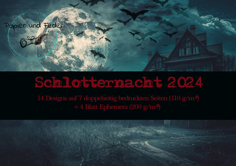 Papierset "Schlotternacht 2024" // Papier & Feder