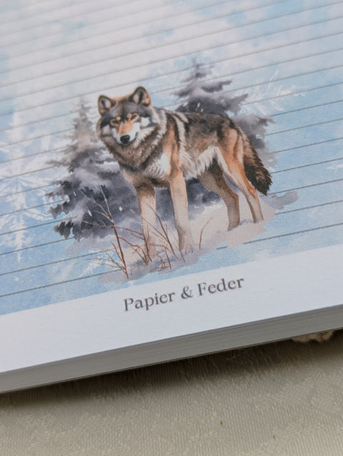 DIN A 6 notepad "Winter Woodland" // 50 sheets