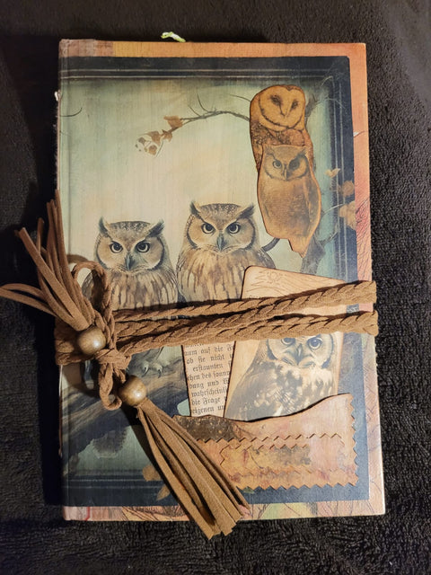 Journal "Owls" // handmade by Betty