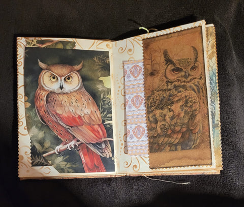 Journal "Owls" // handmade by Betty