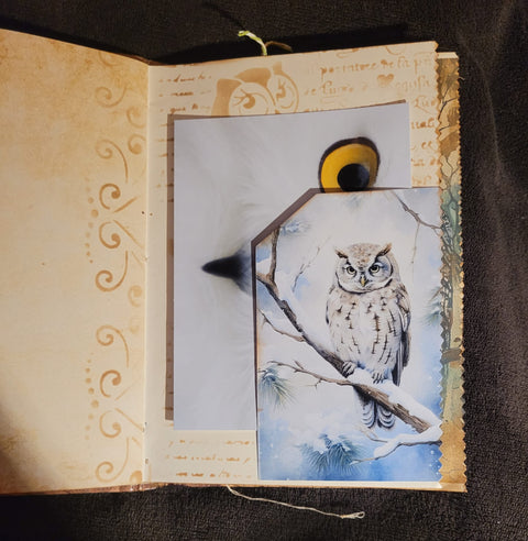 Journal "Owls" // handmade by Betty