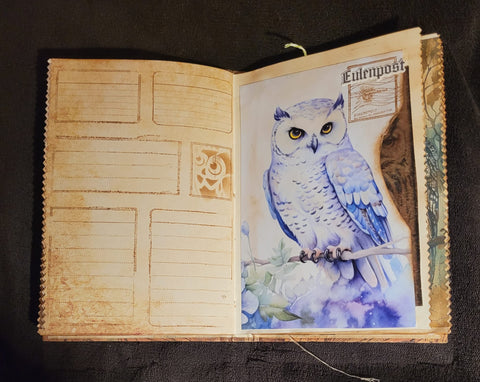 Journal "Owls" // handmade by Betty