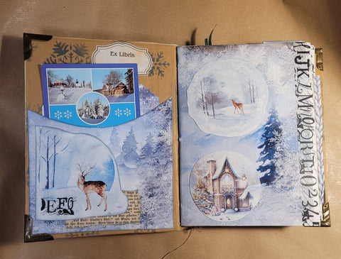 Journal "Winter" // handmade by Betty