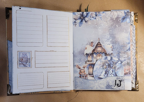 Journal "Winter" // handmade by Betty