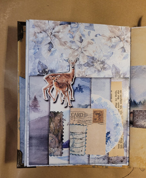 Journal "Winter" // handmade by Betty