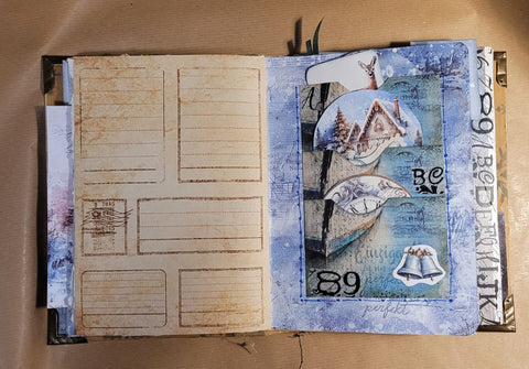 Journal "Winter" // handmade by Betty