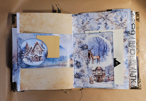 Journal "Winter" // handmade by Betty