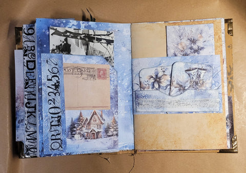 Journal "Winter" // handmade by Betty