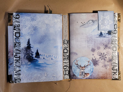 Journal "Winter" // handmade by Betty