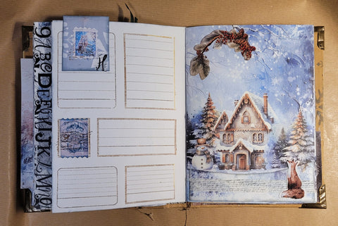 Journal "Winter" // handmade by Betty