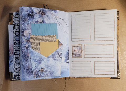 Journal "Winter" // handmade by Betty