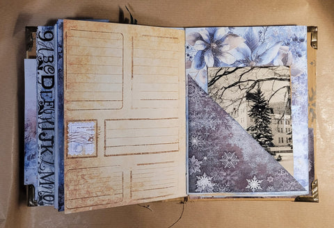 Journal "Winter" // handmade by Betty