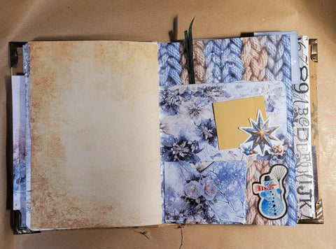 Journal "Winter" // handmade by Betty