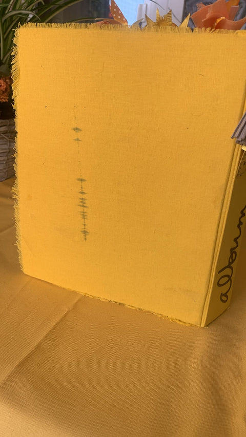 Journal "Sonnenblume 3" // handgemacht von Uta (Streifenhörnchen)