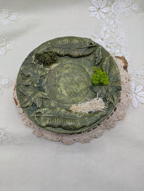 Deko-Tasse mit Teller // für Teelichter // by Ute (Lucaniabelle)