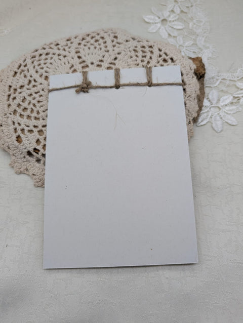 handgemachter Notizblock // by Ines