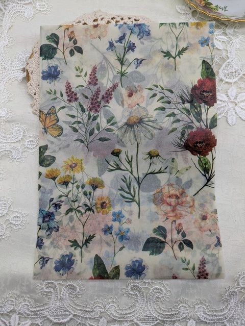 Seidenpapier Mischung // 9 verschiedene Designs