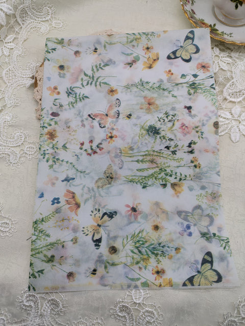 Seidenpapier Mischung // 9 verschiedene Designs